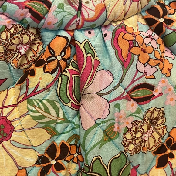 VERA BRADLEY TROPICAL SILK LIMITED EDITION KELLY AND WALLET SET - Picture 3 of 7